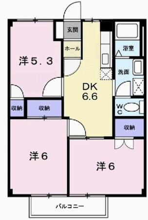 野里駅 徒歩23分 1階の物件間取画像